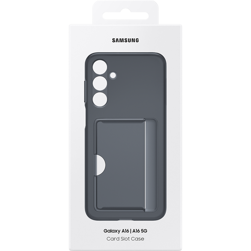 Samsung Galaxy A16 5G Card Slot Case Black