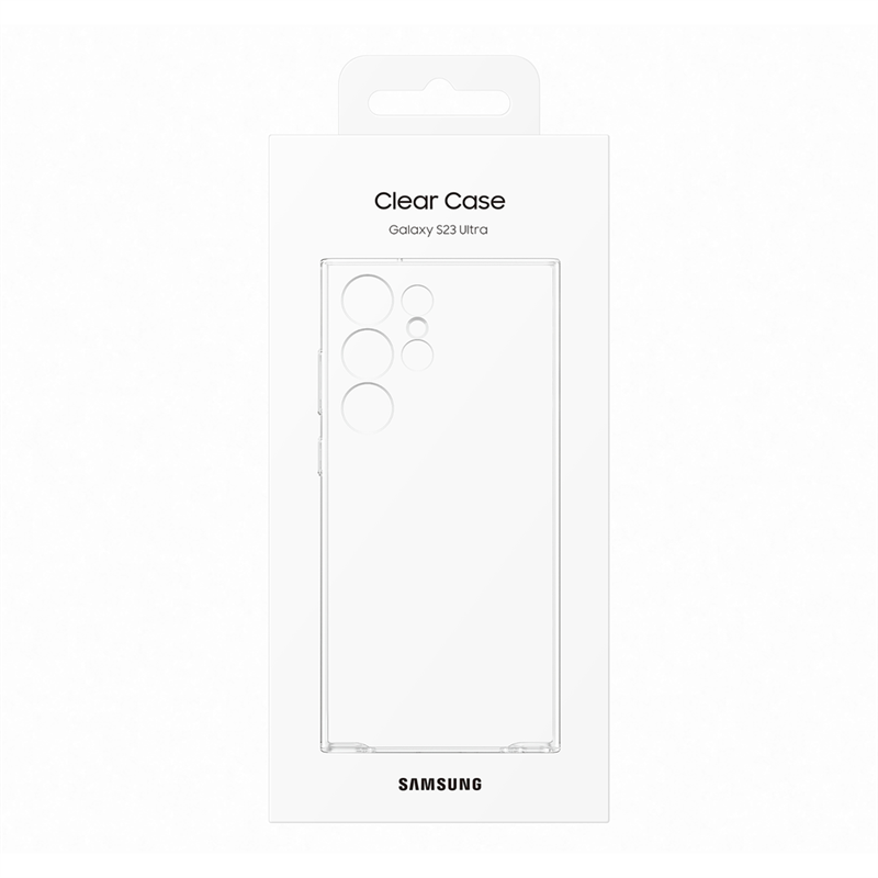 Samsung EF-QS918CTEGWW mobiele telefoon behuizingen 17,3 cm (6.8"") Hoes Transparant