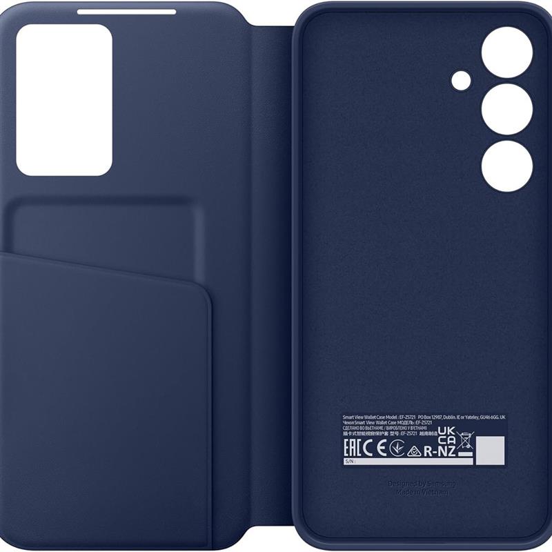 Samsung Galaxy S24 FE - Smart View Wallet Case - Blue - 