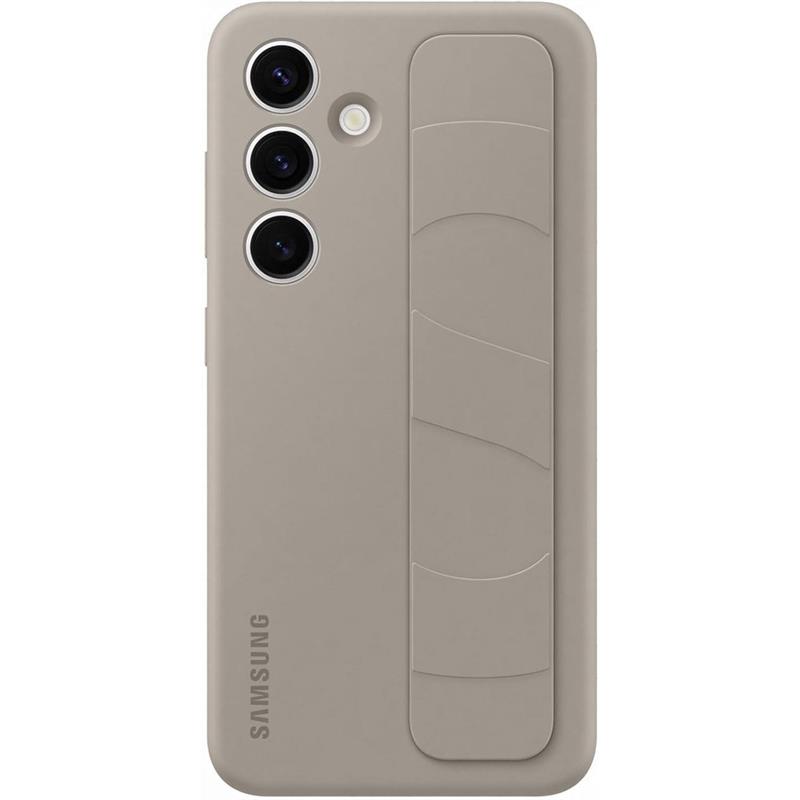 Samsung Standing Grip Case Taupe mobiele telefoon behuizingen 15,8 cm (6.2"") Hoes Grijs
