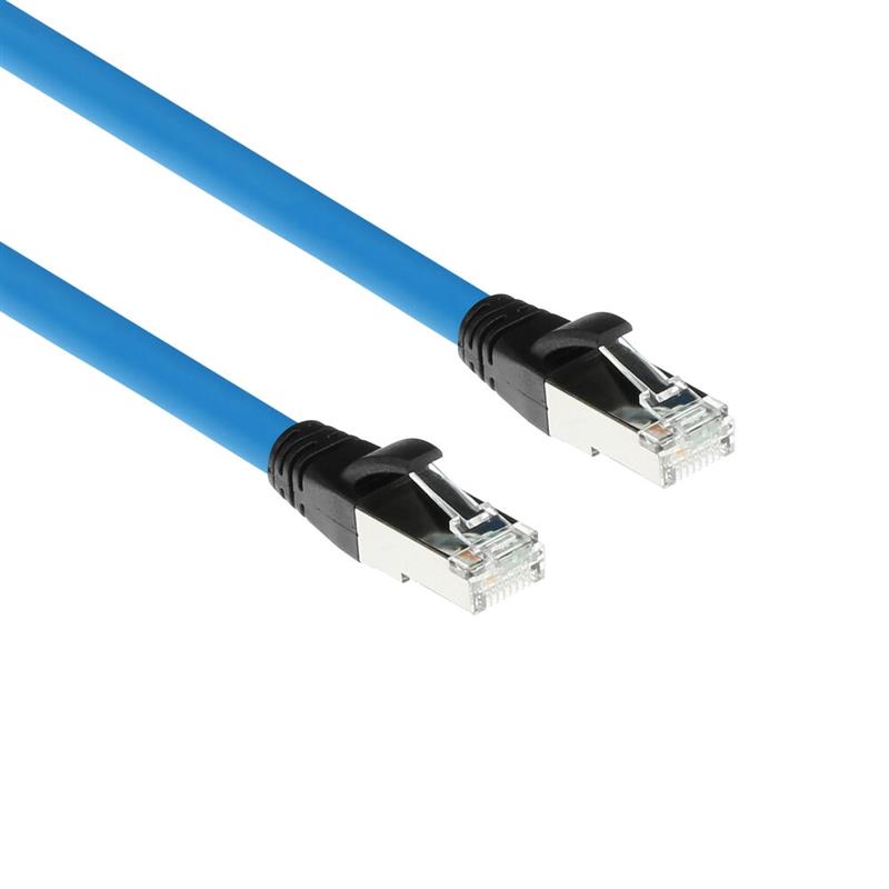 ACT Industrial 0,60 meter Profinet kabel RJ45 male naar RJ45 male, Superflex CAT6A SF/UTP TPE kabel, afgeschermd