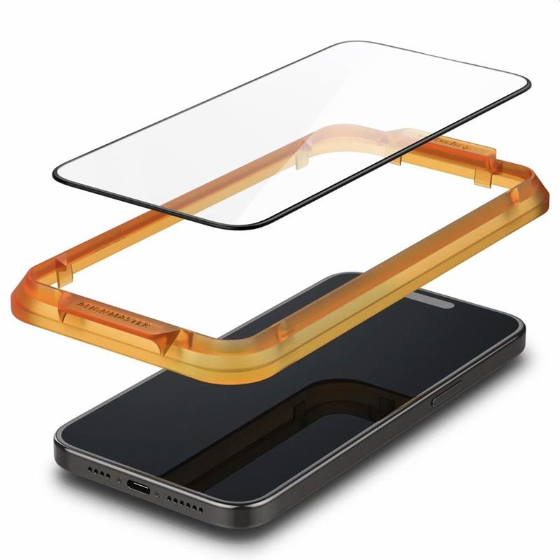 Spigen iP15 Pro Max Glas tR Align Blk 2P