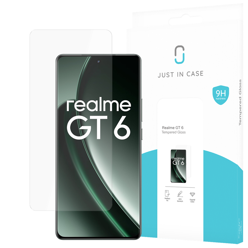 Realme GT 6 - Screenprotector Tempered Glass