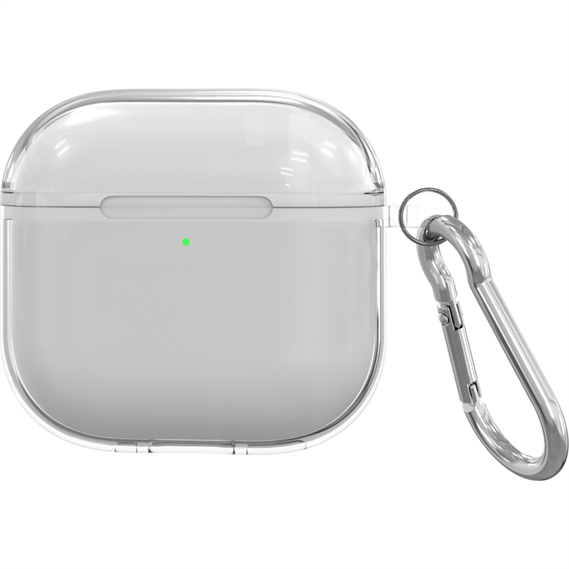 Airpods 4 Airpods 4 ANC - Soft TPU Case with hook - Clear