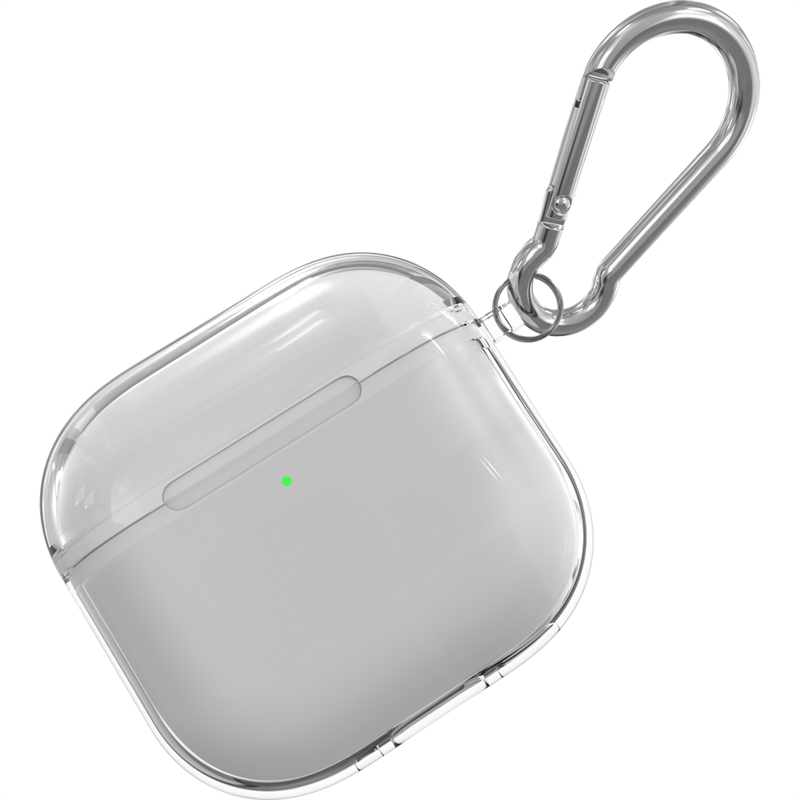 Airpods 4 Airpods 4 ANC - Soft TPU Case with hook - Clear