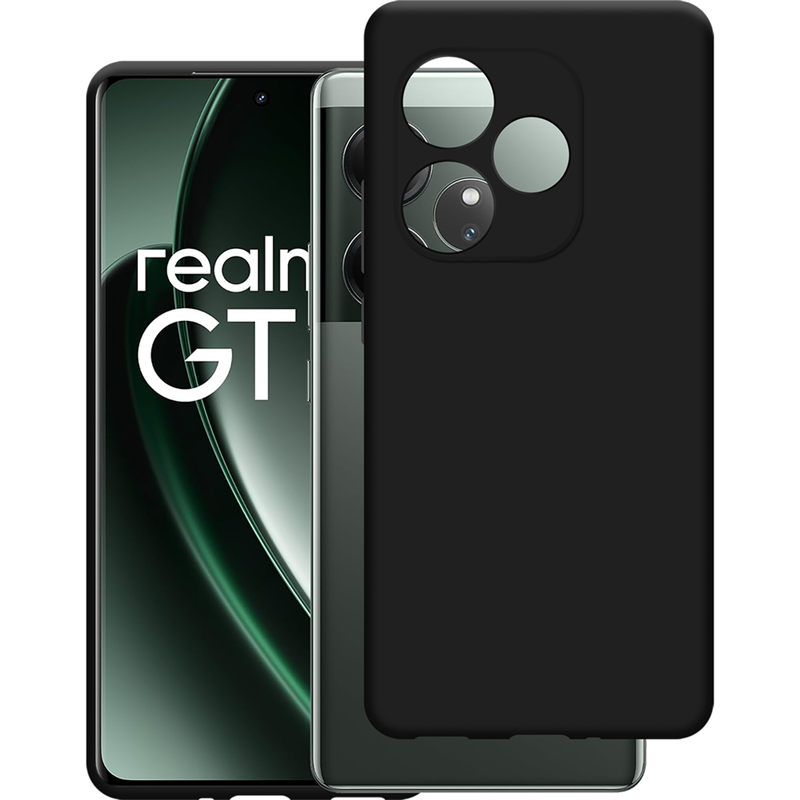 Realme GT 6 Soft TPU Case - Black