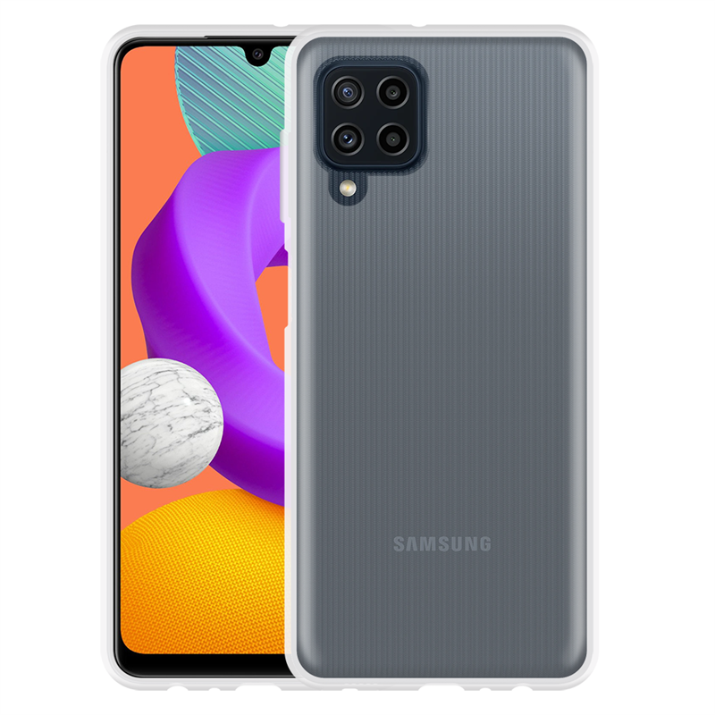 Samsung Galaxy M22 - Soft TPU Case - Clear