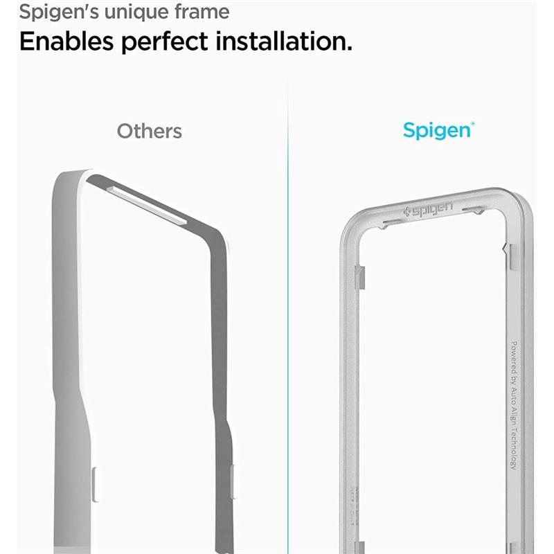 Spigen Screenprotector Samsung Galaxy A33 - Glas with AlignMaster 2 Pack - Clear