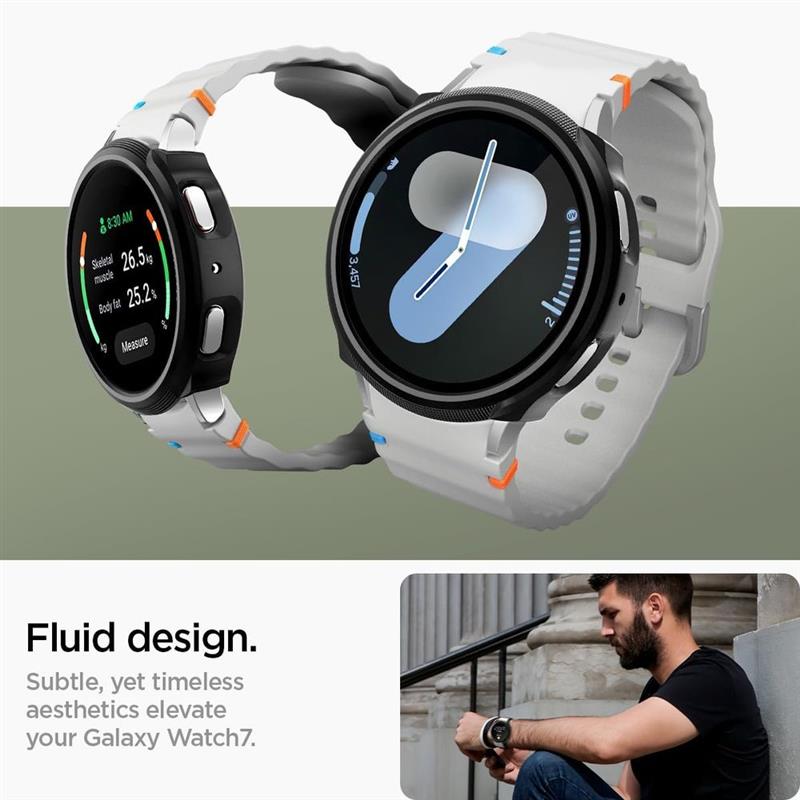 Spigen Case Samsung Galaxy Watch7 40mm - Liquid Air - Black