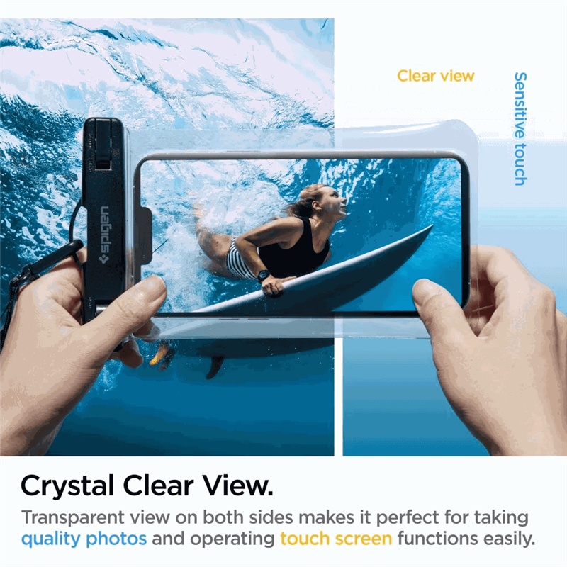 Spigen Waterproof Case - Crystal Clear - A601