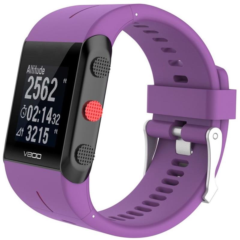 Polar V800 Silicone Watchband Purple 