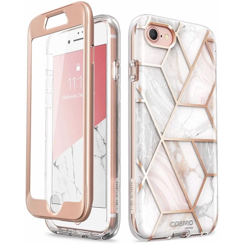 Supcase Apple iPhone SE 2022 2020 Cosmo Case Marble 
