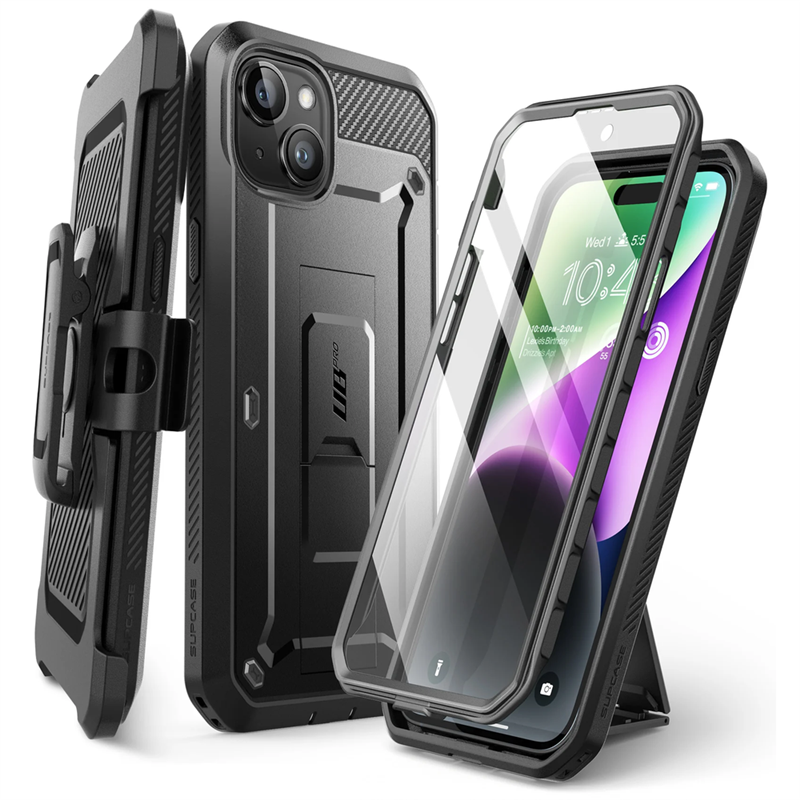 Supcase Case iPhone 15 - Unicorn Beetle Pro - Black