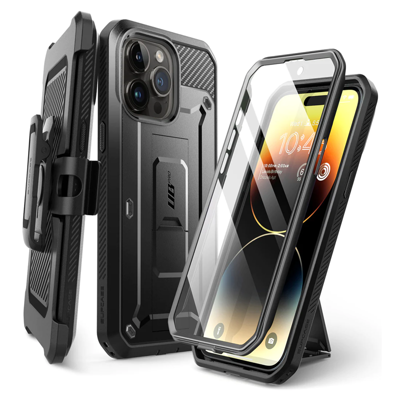 Supcase iPhone 15 Pro Unicorn Beetle Pro Case black 