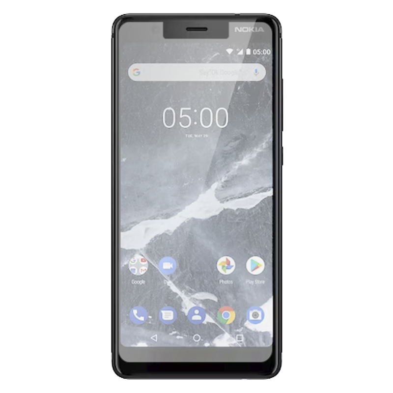 Nokia 5 1 - Screenprotector Tempered Glass