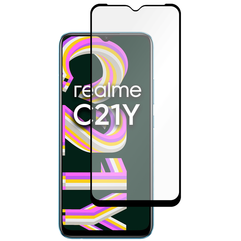 Realme C25Y - Screenprotector Tempered Glass