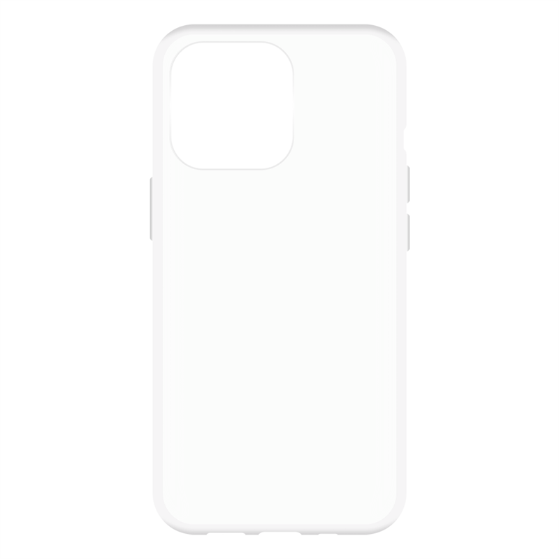 iPhone 13 Pro Max - Soft TPU Case with Necklace Strap - Clear