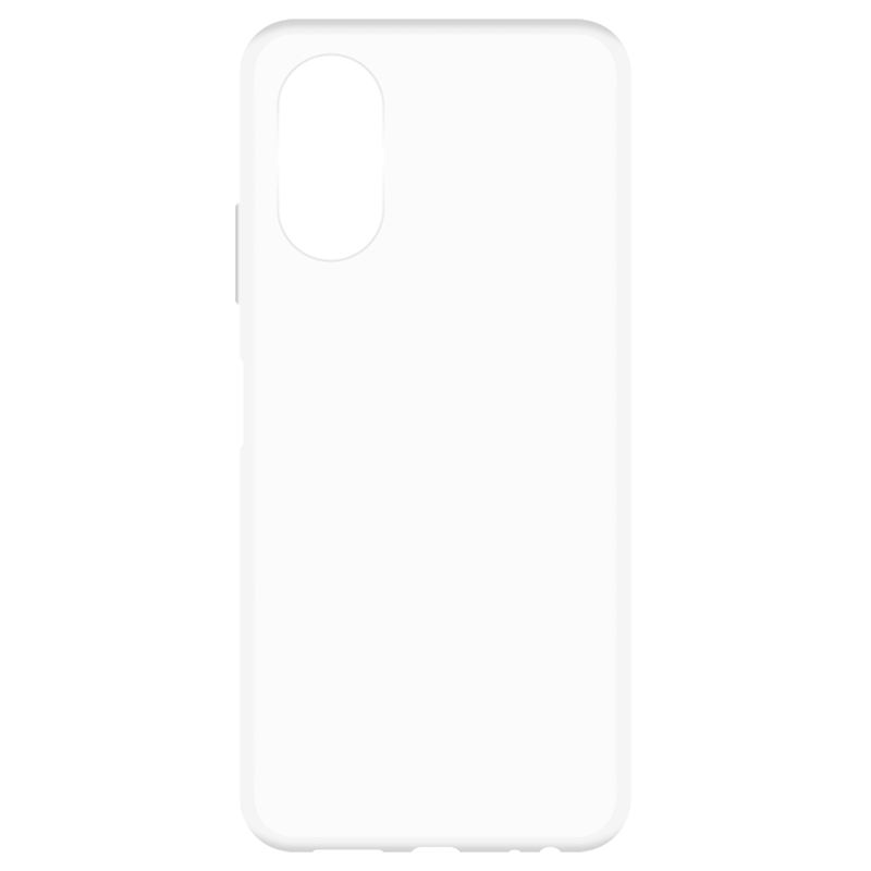 Oppo A17 - Soft TPU Case with Necklace Strap - Clear