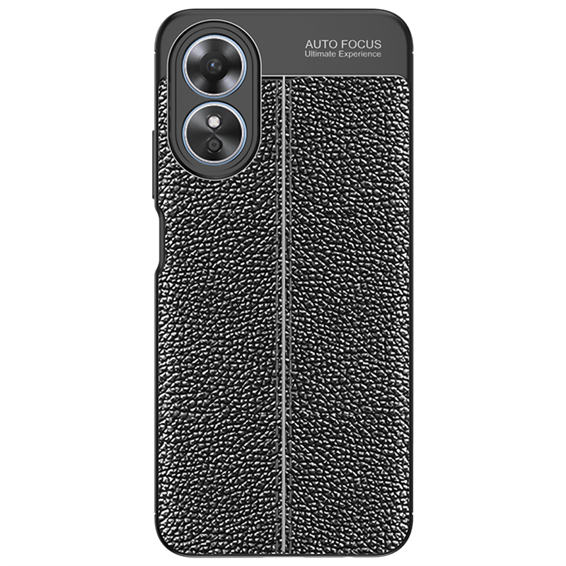 Oppo A17 - Soft Design TPU Case - Black