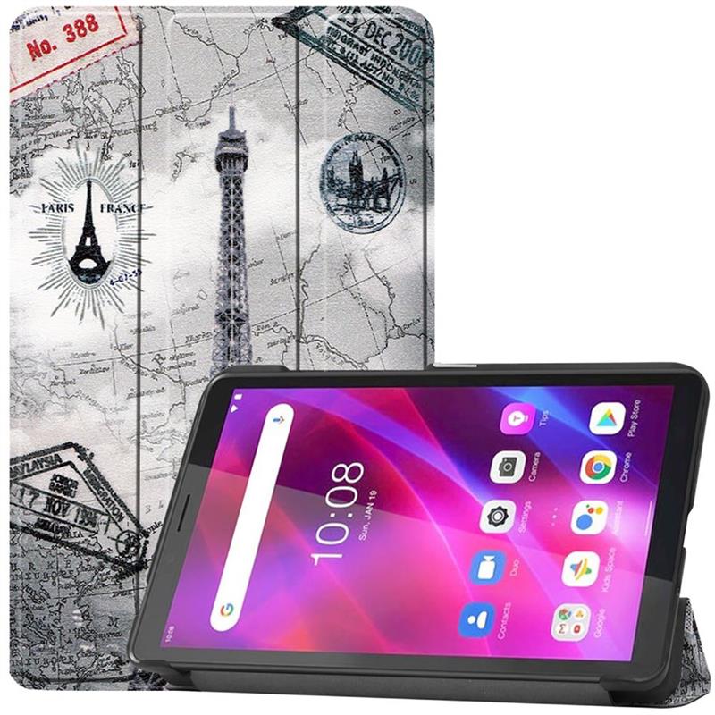 Lenovo Tab M7 Gen 3 - Smart Tri-Fold Case - Eiffel Tower