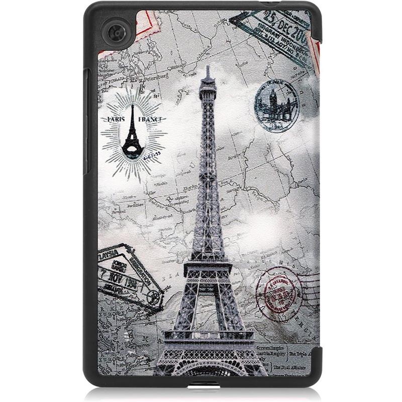 Lenovo Tab M7 Gen 3 - TriFold Smart Book Case - Eiffel Tower