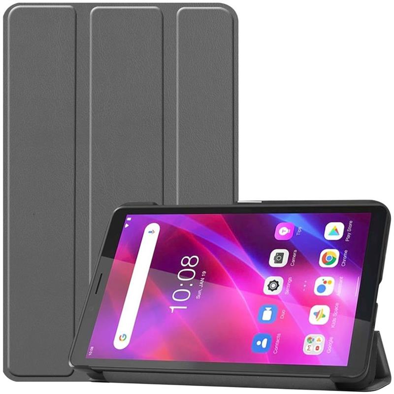 Lenovo Tab M7 Gen 3 - TriFold Smart Book Case - Grey