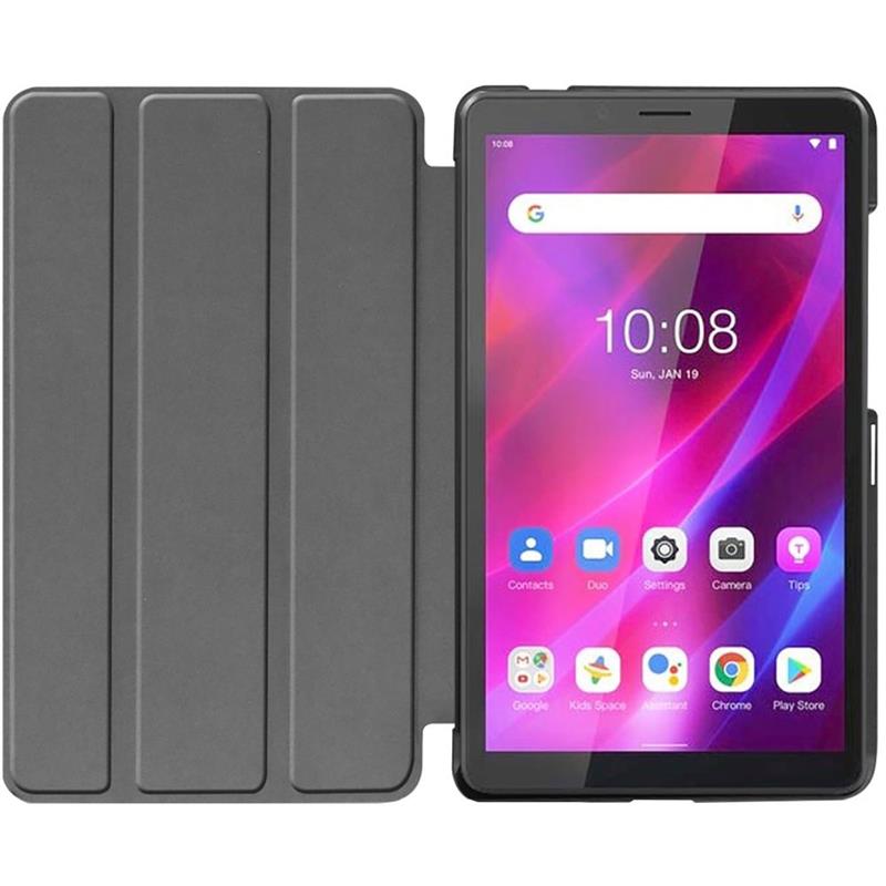 Lenovo Tab M7 Gen 3 - TriFold Smart Book Case - Grey