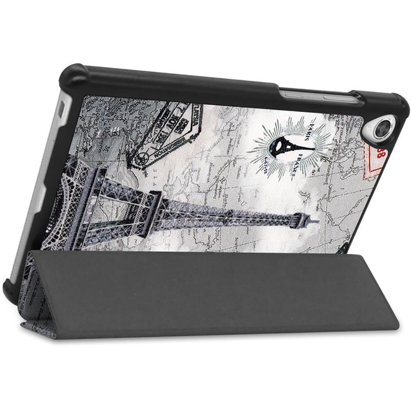 Lenovo Tab M8 Gen 3 - TriFold Smart Book Case - Eiffel Tower