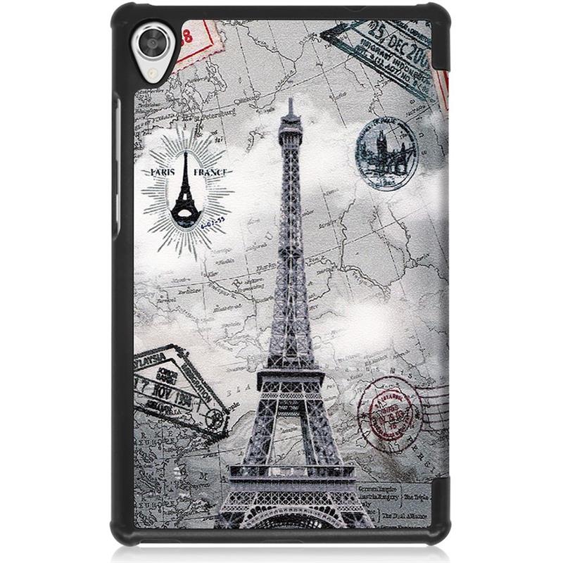 Lenovo Tab M8 Gen 3 - TriFold Smart Book Case - Eiffel Tower