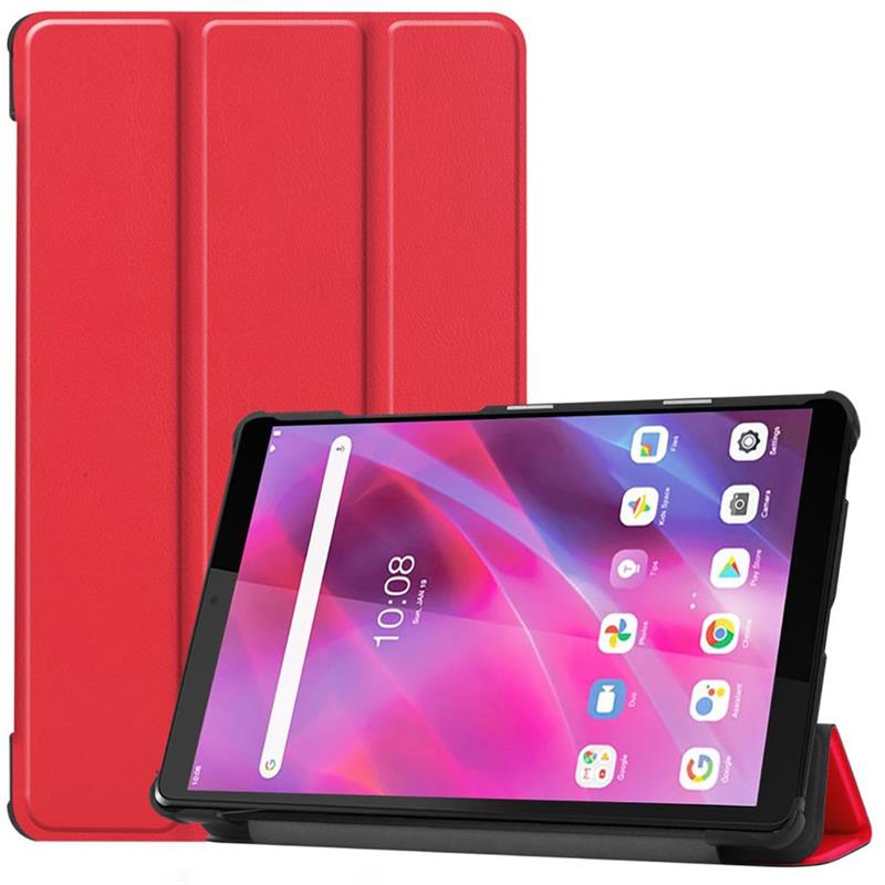 Lenovo Tab M8 Gen 3 - TriFold Smart Book Case - Red