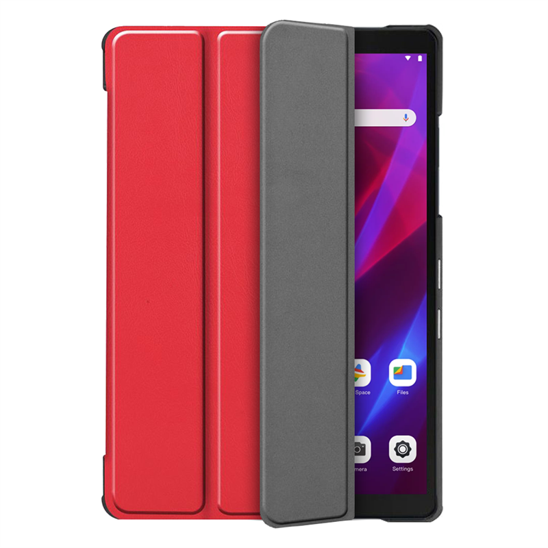 Lenovo Tab M8 Gen 3 - TriFold Smart Book Case - Red