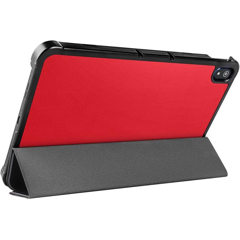 Nokia T20 - TriFold Smart Book Case - Red