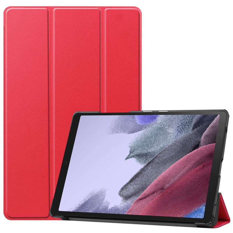 Samsung Galaxy Tab A7 Lite - Smart Tri-Fold Case - Red