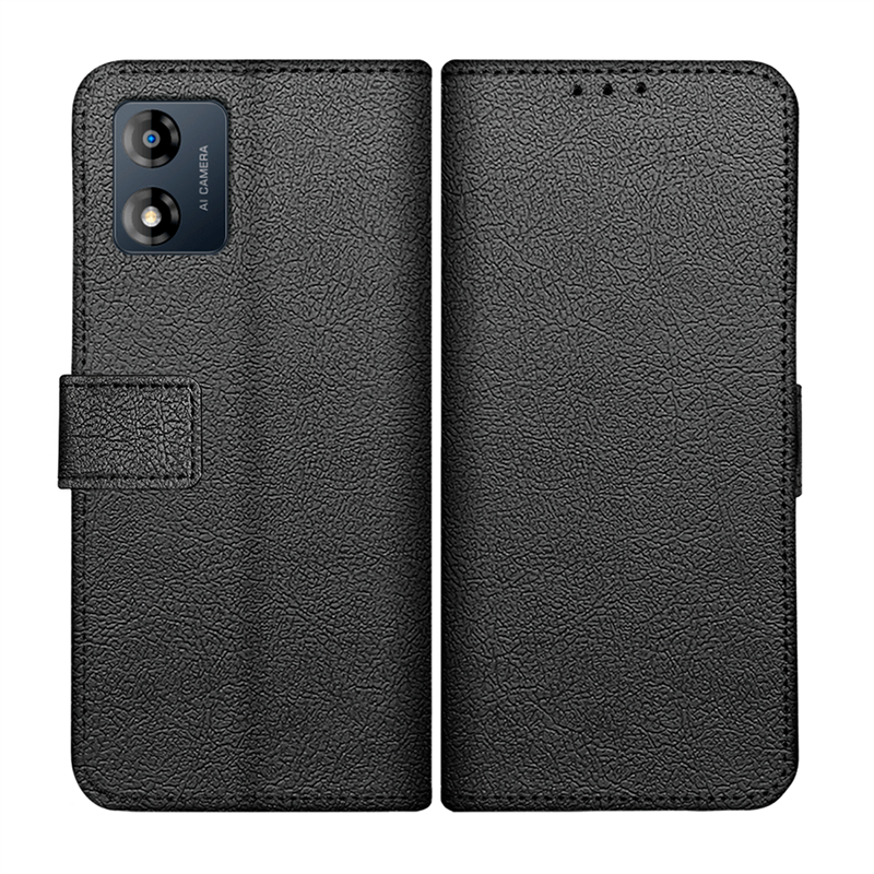 Motorola Moto E13 4G Classic Wallet Case - Black