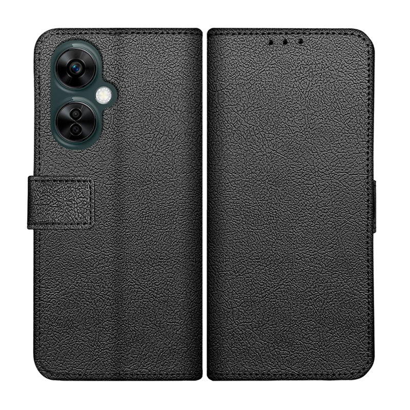 OnePlus Nord CE 3 Lite 5G Classic Wallet Case - Black